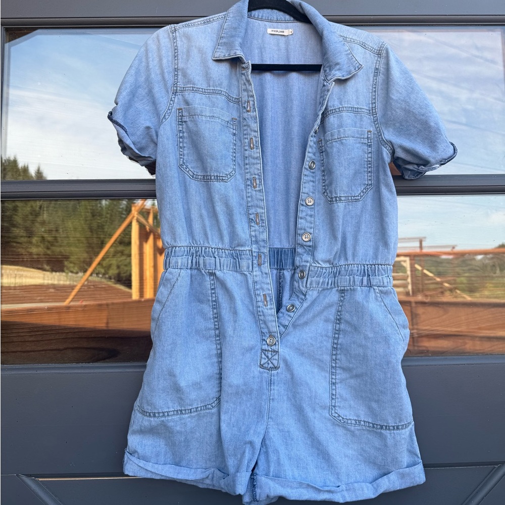 Denim Kids Romper